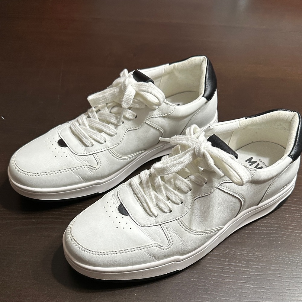 Madewell White and Black Men's Sneakers